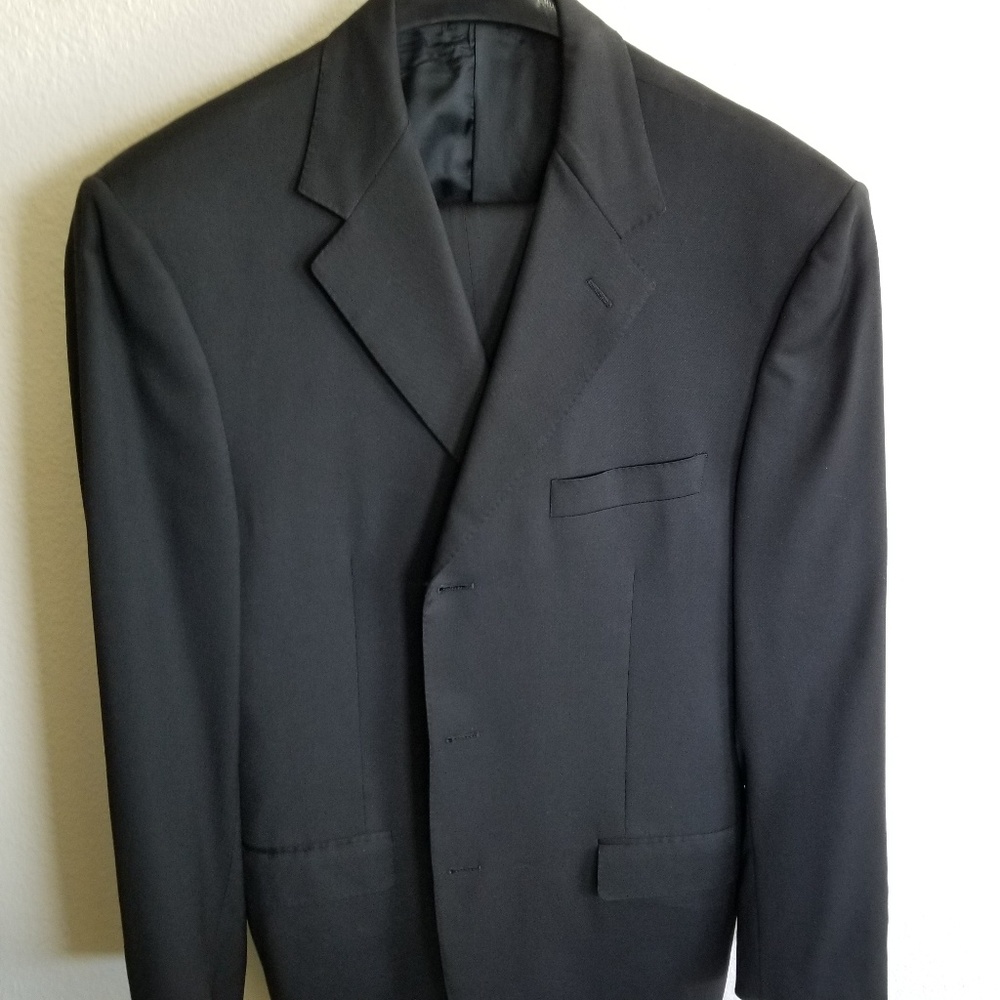 Black Canali suit